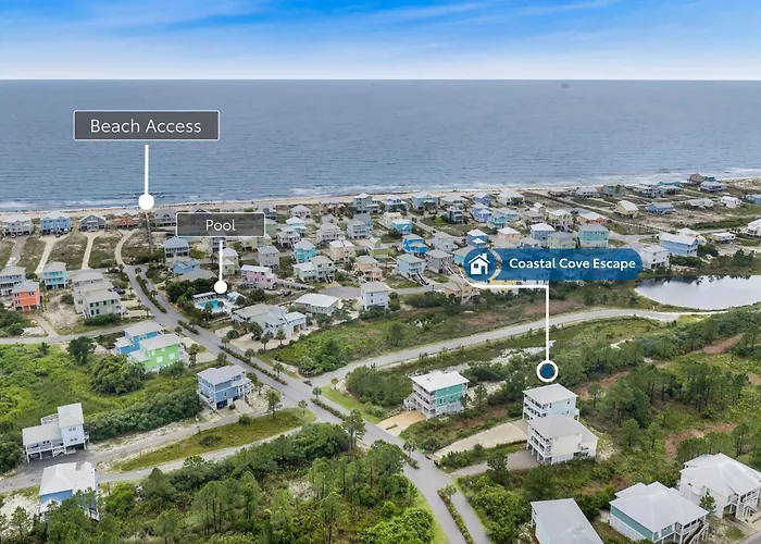 Coastal Cove Escape Beach, Pool & Golf Cart Gulf Shores